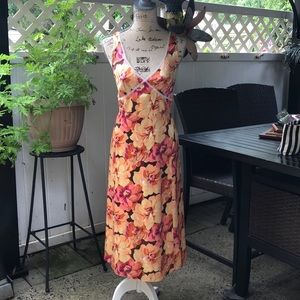 J. Crew Silk Floral Dress